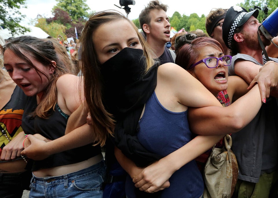 Anti-fracking protests