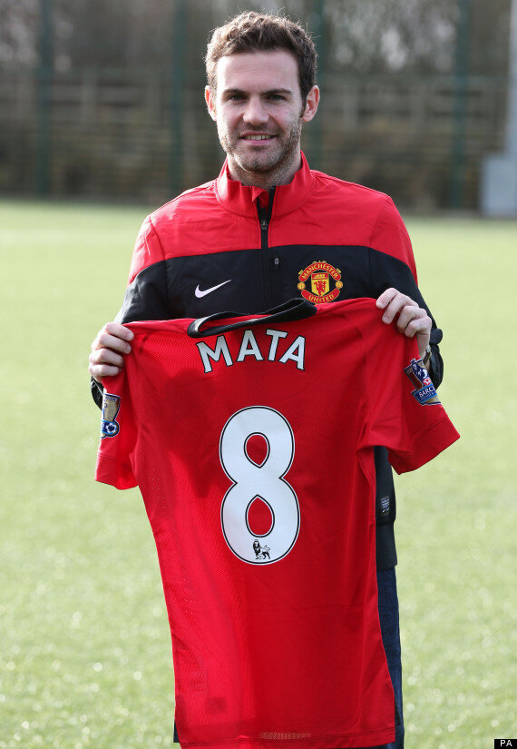 jersey no 8 manchester united