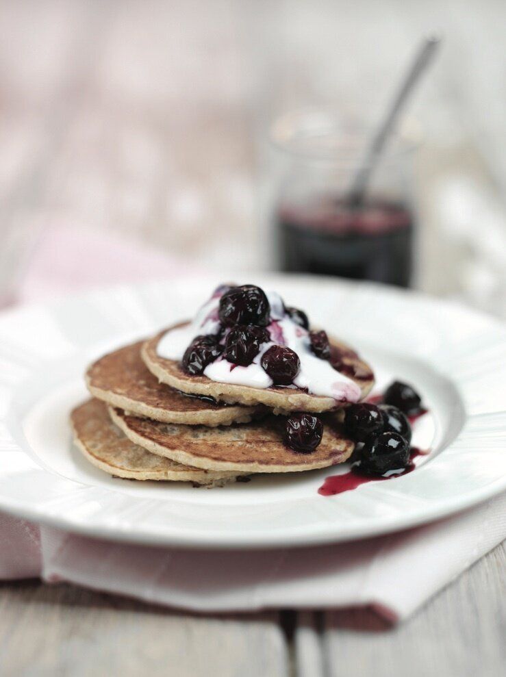 DAY ONE: BREAKFAST - Blueberry Pancake