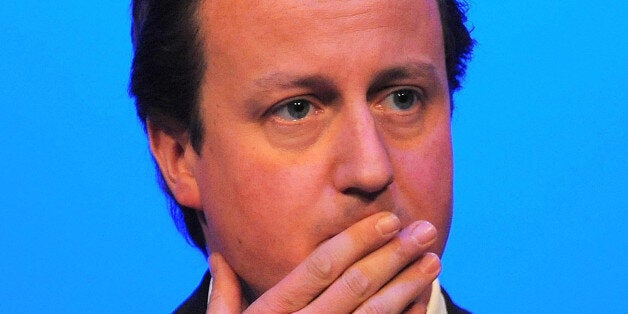 British Conservative party leader David Cameron speaks at the Royal College of Nurses conference in Harrogate, Yorkshire, England, on May 11, 2009. British Prime Minister Gordon Brown apologised Monday after days of revelations about lawmakers' expenses, including for dog food, as the spotlight turned on opposition Conservatives. The prime minister's 'sorry' over an issue which first hit the media on Friday came after the leader of the main opposition Conservatives, David Cameron, also urged law