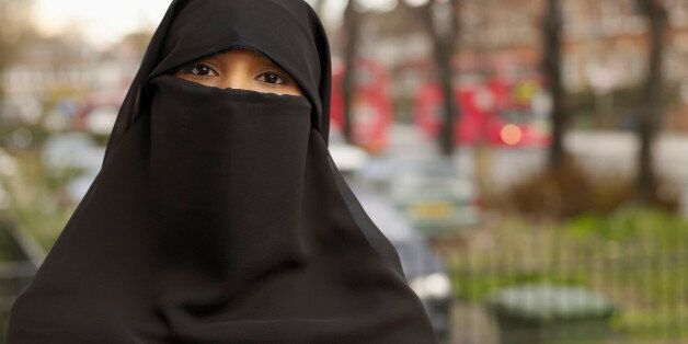 A British Muslim women in a niqab (file photo)