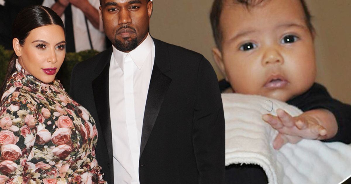 North West Picture: Kim Kardashian And Kanye West Reveal Their Baby ...