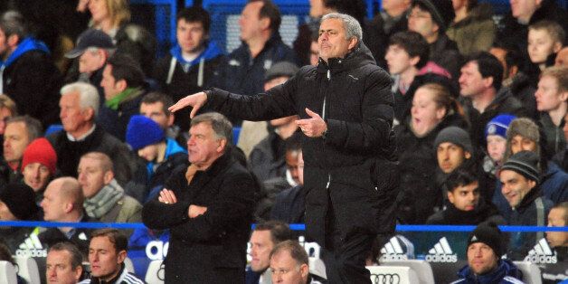 Mourinho was unimpressed with Allardyce's tactics