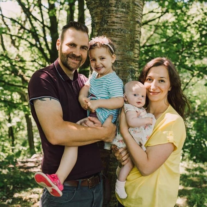 Rebecca Lockwood and her family.