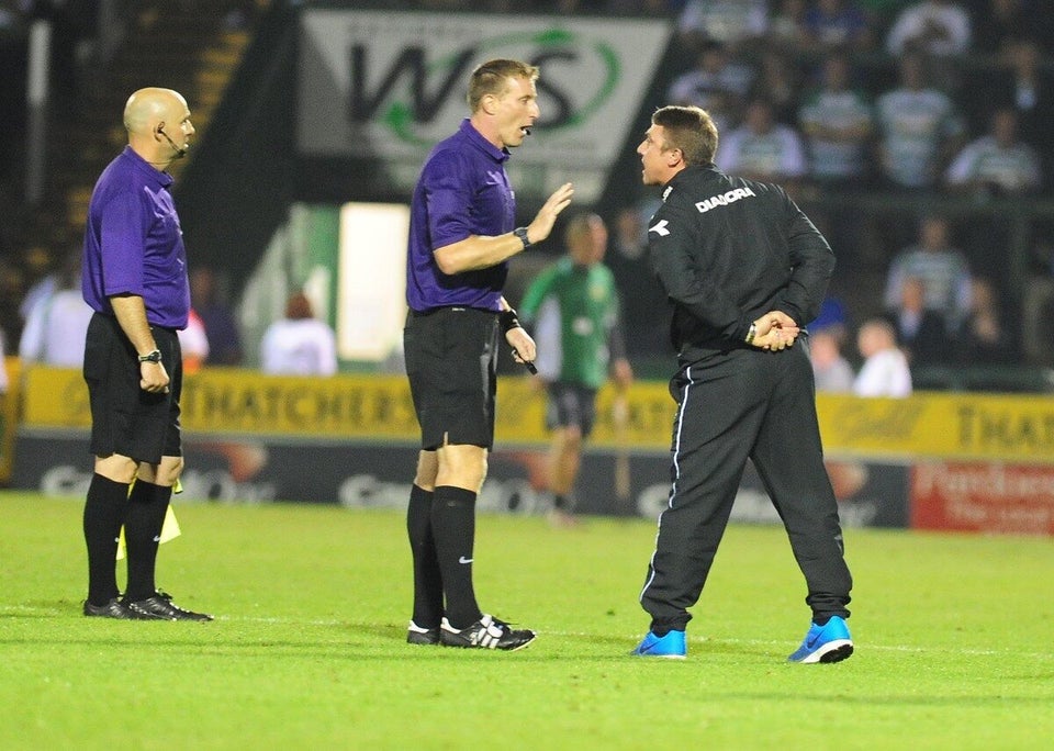 Soccer - Capital One Cup - Second Round - Yeovil Town v Birmingham - Huish Park