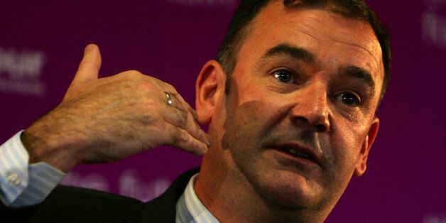 SHEFFIELD, UNITED KINGDOM - MAY 27: Jon Cruddas addresses a Labour party hustings meeting as one of the six candidates for the position of deputy leader of the party at Sheffield United Football Club on May 27, 2007 in Sheffield, England. Mr Brown yesterday admitted that the government had made mistakes in the handling of Iraq. (Photo by Christopher Furlong/Getty Images)