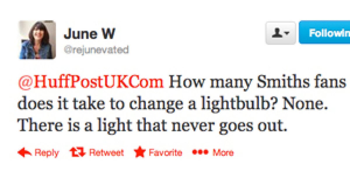 Twitter's Favourite Light Bulb Jokes HuffPost UK Comedy