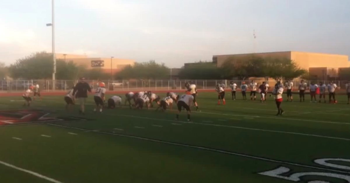 Prank Of The Day Entire Football Team Pretends To Faint (VIDEO