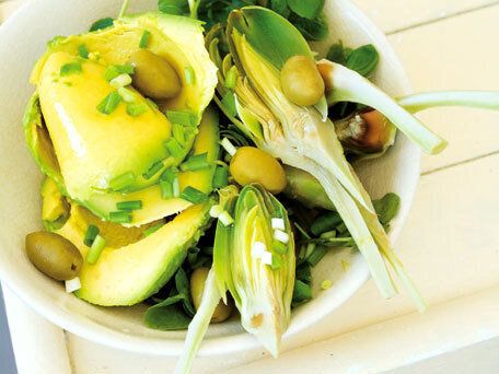 Avocado And Artichoke Salad