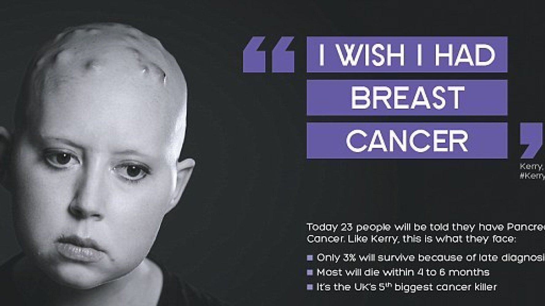 I Wish I Had Breast Cancer Pancreatic Cancer Campaign Causes