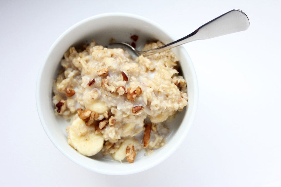 Instead of granola, eat oatmeal.