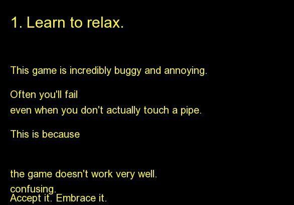 1. Learn to relax. 