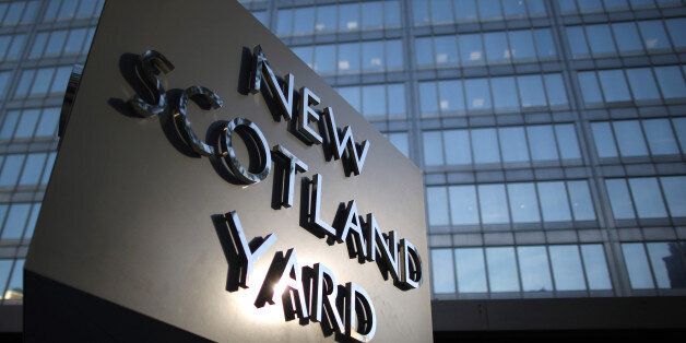 LONDON, ENGLAND - OCTOBER 24: Scotland Yard - headquarters of the Metropolitan Police on October 24, 2013 in London, England. Eight Romanian and three Polish officers are to work in London alongside Metropolitan police officers over a two-year period in the fight against offenders from abroad. (Photo by Peter Macdiarmid/Getty Images)