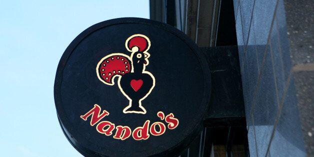General view of a Nando's branch in central London.