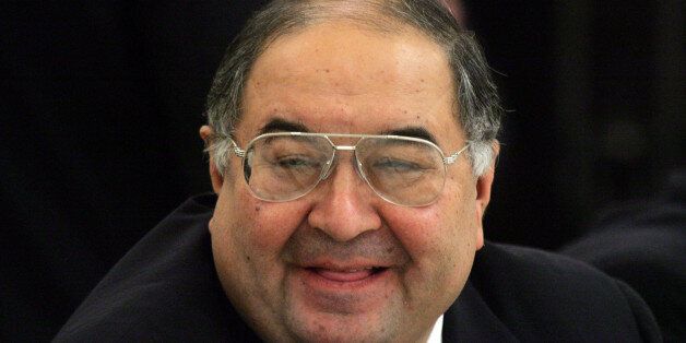 KAZAN, RUSSIA - OCTOBER 22: Russian billionaire, Alisher Usmanov during a State Council Session on October 22, 2009 in Kazan, Russia. (Photo by Konstantin Zavrazhin/Gety Images)