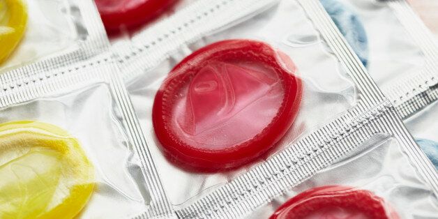 The condoms were used in the far-right party's campaign against immigrant births
