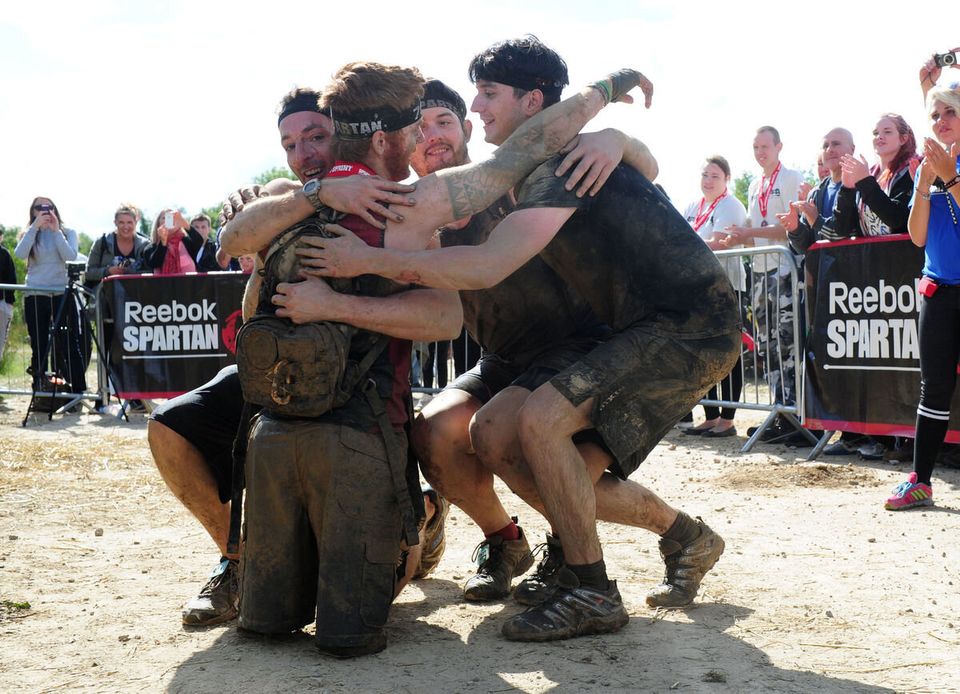 Double amputee completes Spartan race