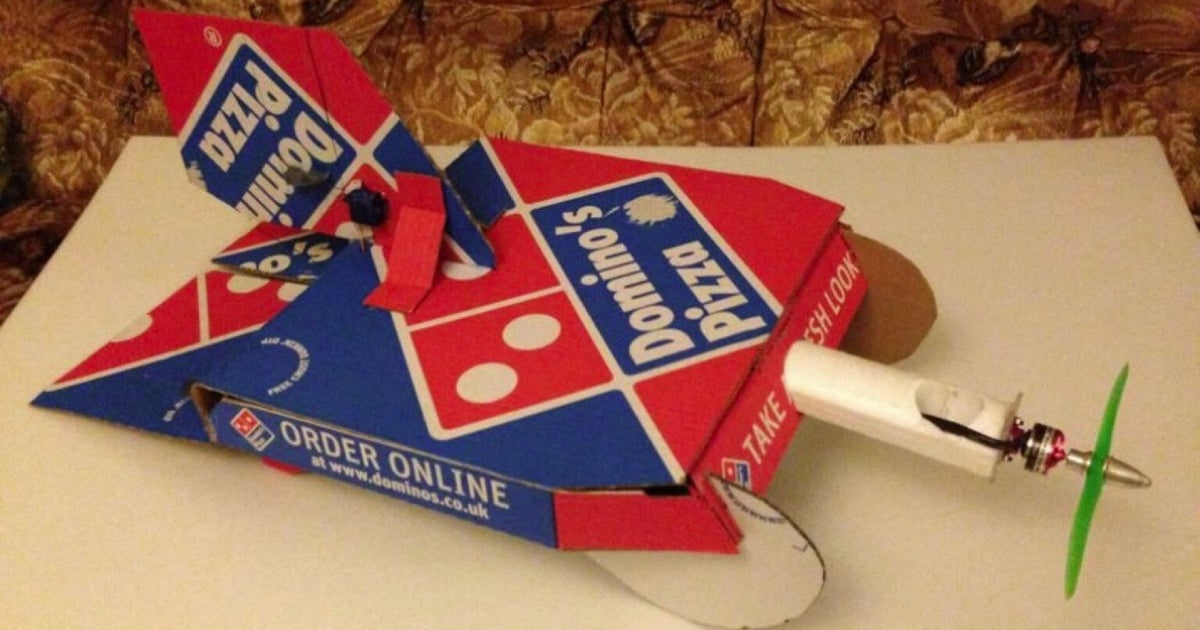 Pizza Box Hacked Into A Remote Control Plane (VIDEO) HuffPost UK Tech
