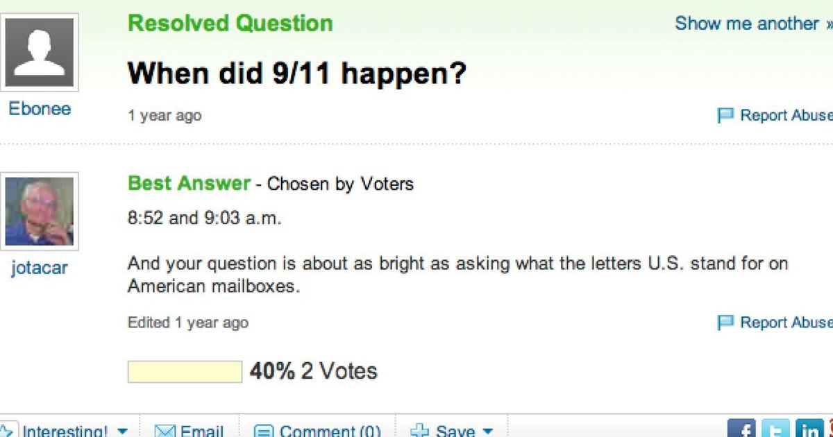 What Year Did 9/11 Happen? Some People Don't Know... HuffPost UK News