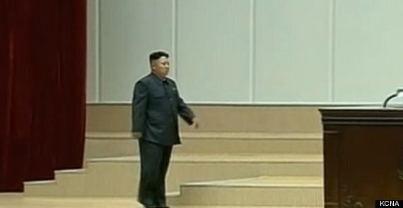 Kim Jong Un Is Seen Limping In Strange North Korea Video Watch Huffpost Uk News 