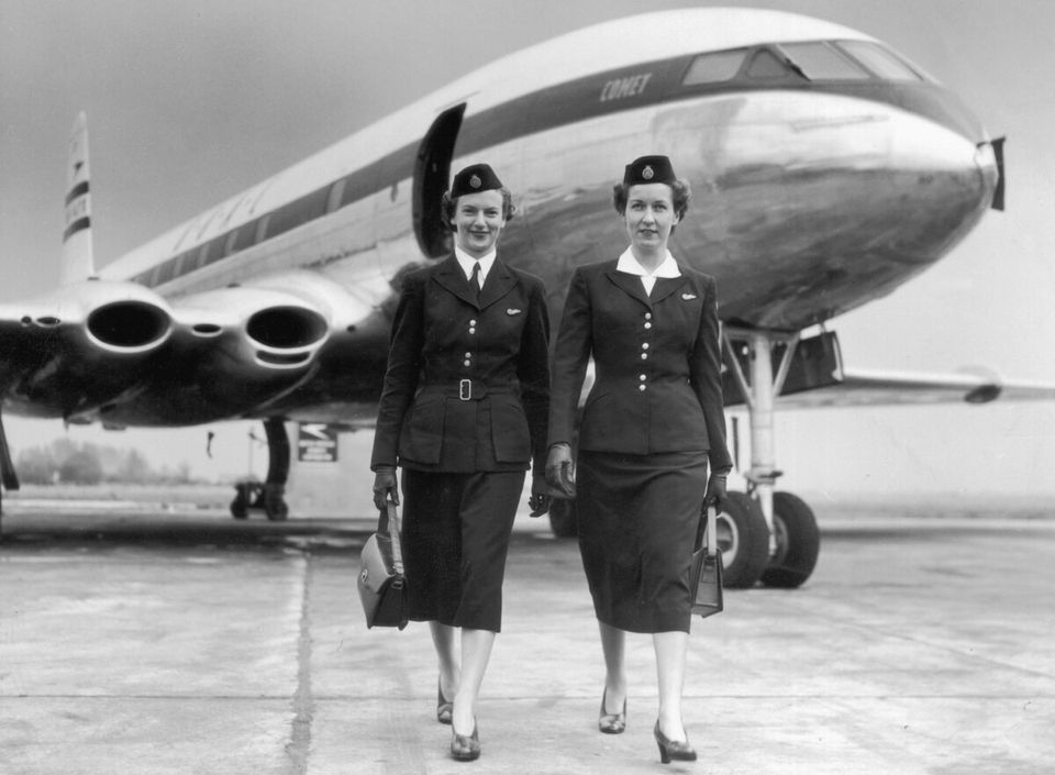 1950s: Fly from New York to London - for £1482