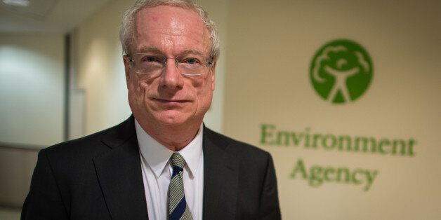 Lord Chris Smith, Chairman of the Environment Agency at his offices in London.