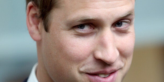 The Duke of Cambridge on the trading floor during the BGC Partners Charity Day in London's Docklands.