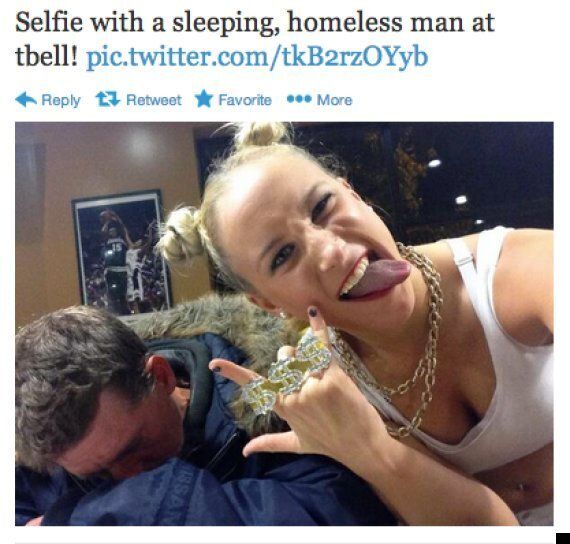 Selfies With Homeless People Is A New Vile Trend Huffpost Uk News