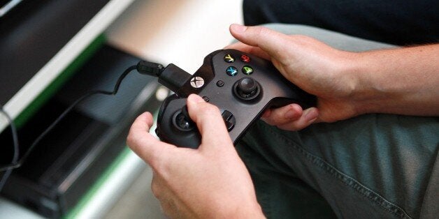 A general view of the Xbox One, at the Violin Factory in south London, ahead of the consoles release in November.