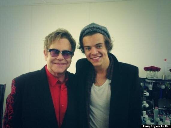 H⚘️  trop™ on X: This pic, right here, is a cultural reset. This better  be hung up in some museum. Elton John X Harry Styles.   / X