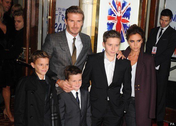 David Beckham Tells HuffPostUK 'Two-Year-Old Harper Beckham Has Good ...