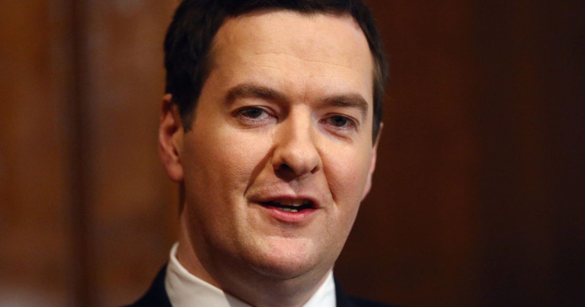 George Osborne Warns Independent Scotland: You Won't Get The Pound 