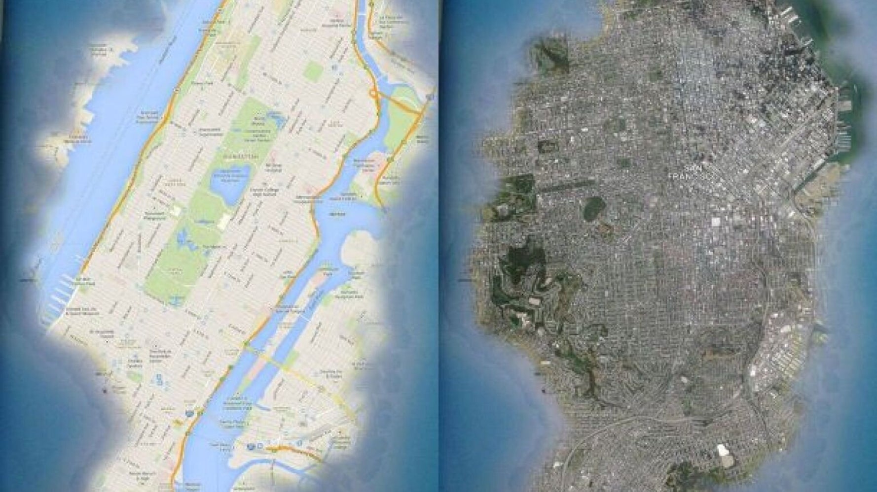 Grand Theft Auto 5  Los Santos Map Size Compared to Real Life