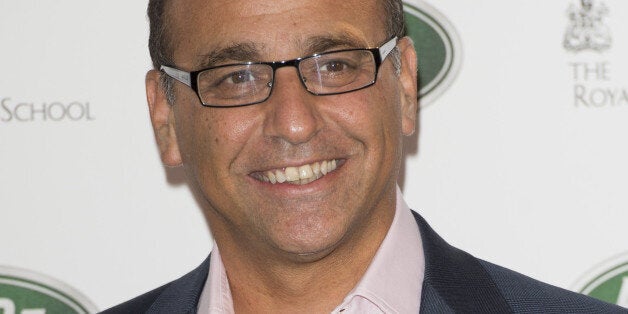 Theo Paphitis Arriving At The Royal Ballet School In London For The Launch Of The New Range Rover. (Photo by Mark Cuthbert/UK Press via Getty Images)