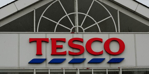 A general view of a Tesco store in Burton On Trent.