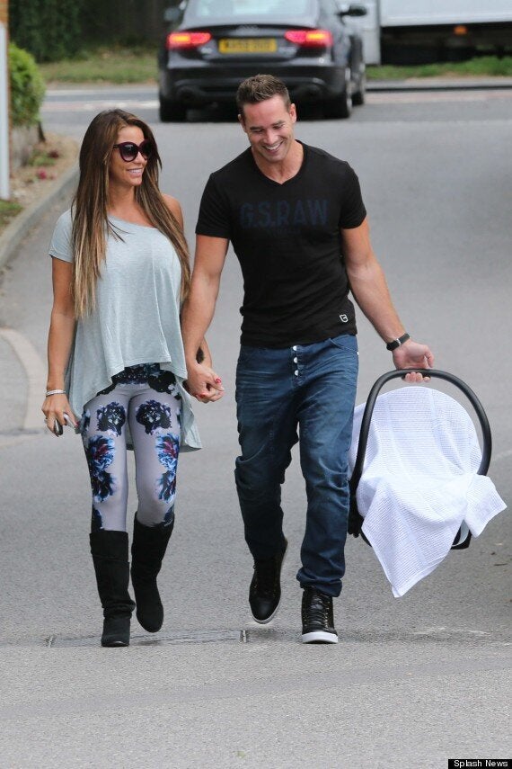 Katie Price And Kieran Hayler Take Baby Jett Riviera Out For The First ...