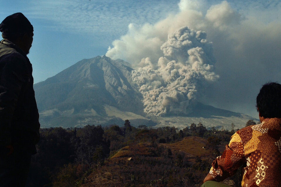 INDONESIA-VOLCANO-SINABUNG