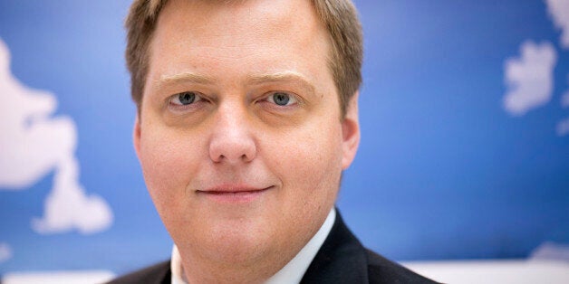 Sigmundur Gunnlaugsson, Iceland's prime minister