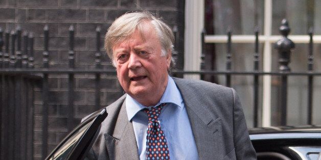 Minister without Portfolio Ken Clarke arrives at 10 Downing Street in London as David Cameron is putting the final touches to a reshuffle that is expected to see more women promoted into key positions.