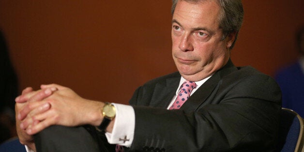 Leader of UKIP Nigel Farage