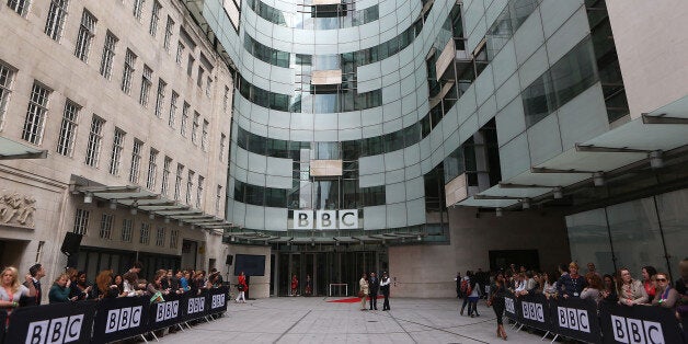 Broadcasting House, the headquarters of the broadcaster in London