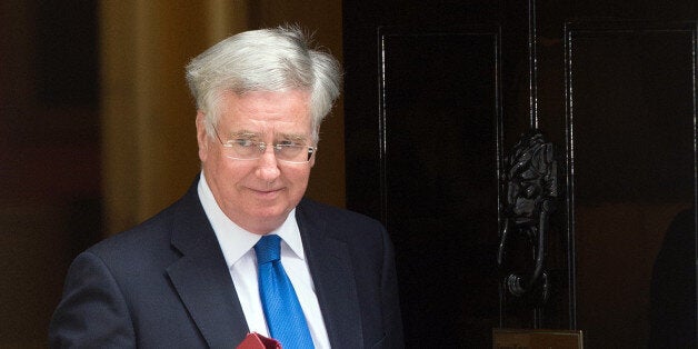 Newly appointed Defence Secretary Michael Fallon leaves Downing Street, London, as Prime Minister David Cameron starting putting his new ministerial team in place.