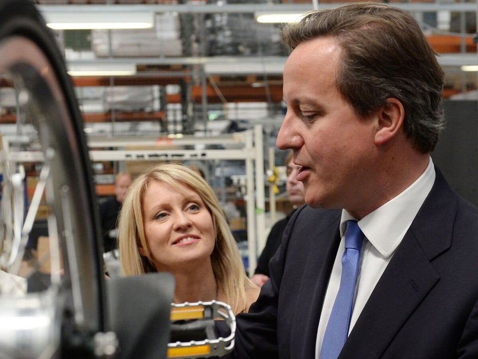 Cameron visit to Brompton Bicycle