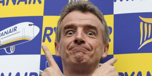 Ryanair CEO Michael O'Leary poses for photographers (Getty Images)