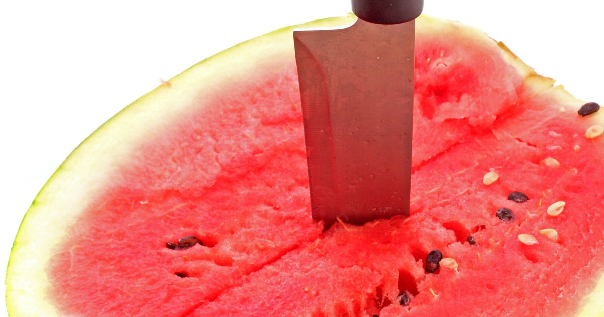 Man Arrested For 'PassiveAggressively' Stabbing A Watermelon