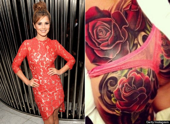 Cheryl Cole Matches Her Dress To Her Bum Tattoo As She Supports Kimberley  Walsh At Book Launch (Pictures) | Huffpost Uk Entertainment