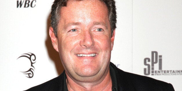 Piers Morgan during 'Mike Tyson: Undisputed Truth Live' show at the Hollywood Theatre, MGM Grand Hotel and Casino, Las Vegas