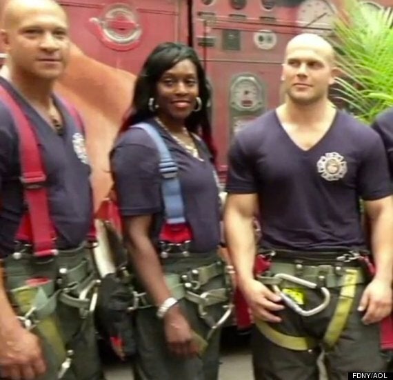 Danae Mines First Female Firefighter To Feature In FDNY