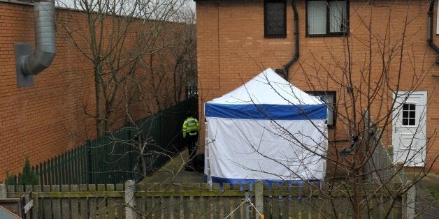 Embargoed to 0001 Thursday April 26Undated file photo of a general view of police tape. Planned cuts by police forces fall £500 million short of the savings needed, Whitehall's spending watchdog warned today.