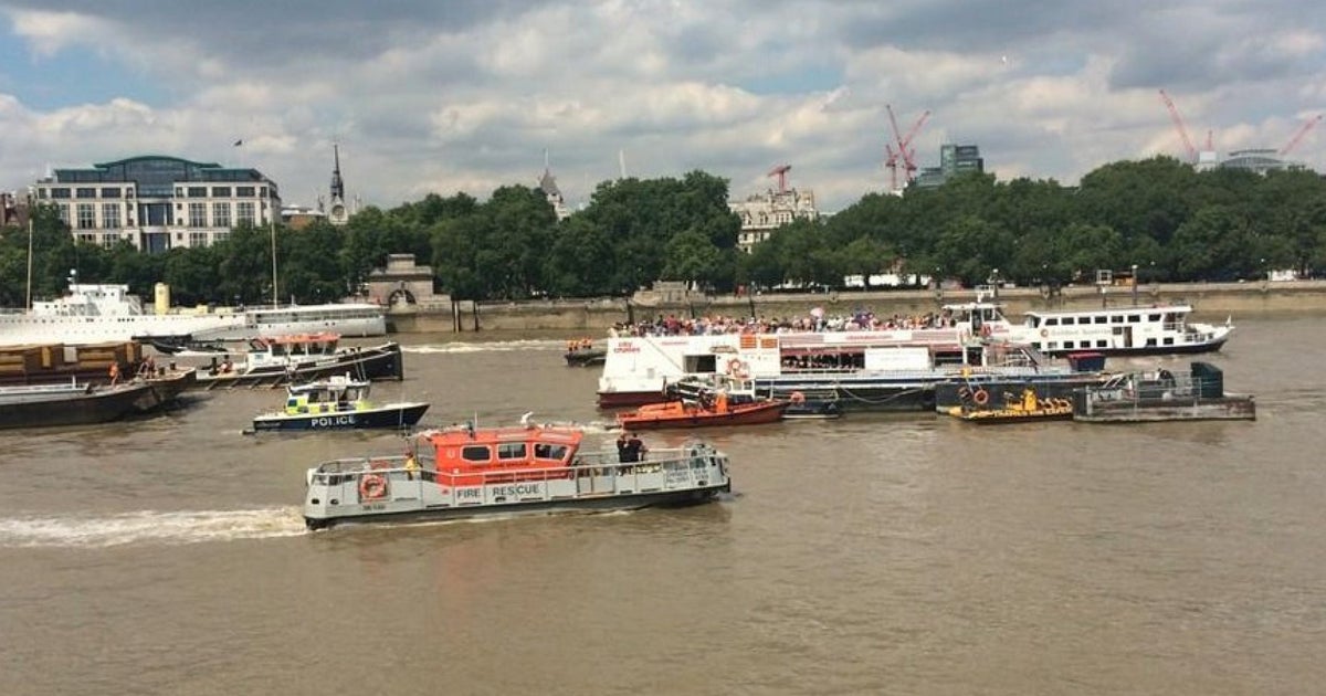 Thames Boat Crash Sparks Major Rescue Operation Near OXO Tower